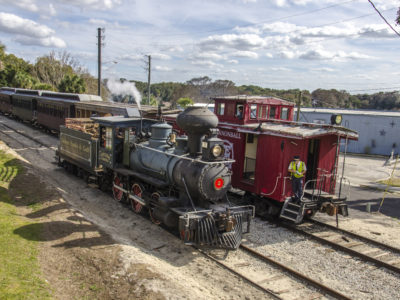 Historic Train In Mount Dora