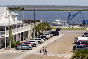 Fresh seafood makes a very short trip from boat to plate in Apalachicola...COLIN HACKLEY PHOTO