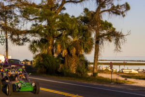 The Coastal Trail portion of the Big Bend Scenic Byway skirts Apalachicola Bay in the fishing village of Eastpoint. COLIN HACKLEY PHOTO