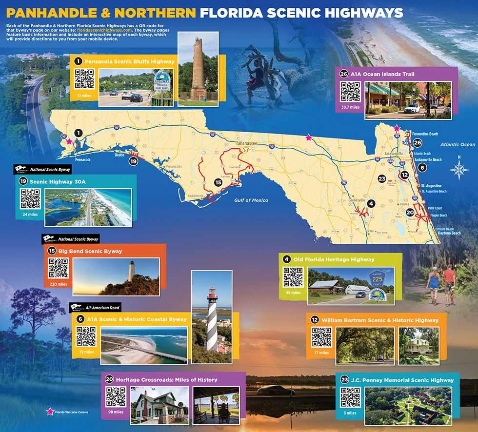 Florida Scenic Highways Brochure 2024