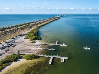 Boat Ramp along the causeway