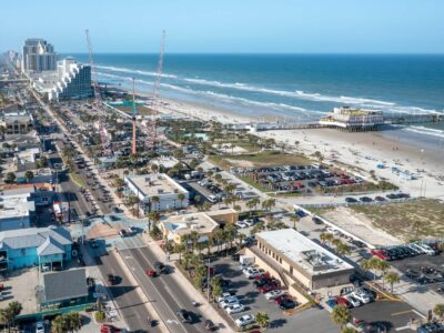 Bike Week 2022 aerial view