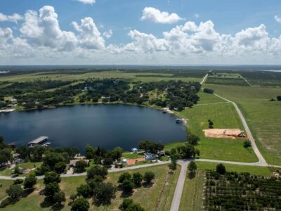 Crooked Lake aerial view