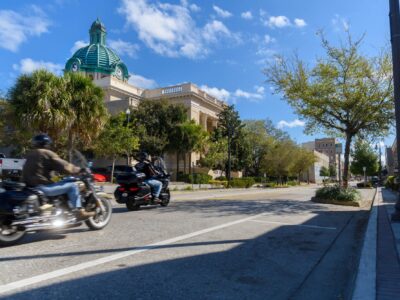 Cruising into historic downtown DeLand