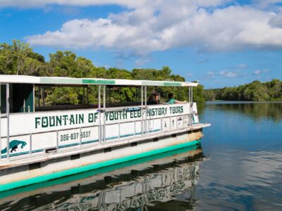 De Leon Springs tour of the St. Johns River