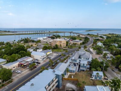 John Gorrie Memorial Bridge into Apalachicola