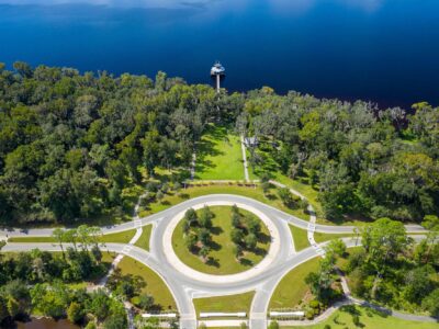 Roundabout by Rivertown Park