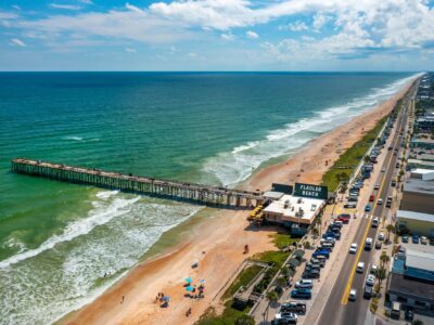 Scenic A1A Flagler Beach aerial