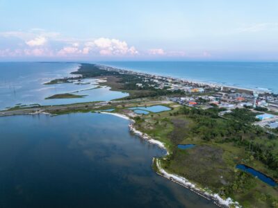 St. George Island aerial view