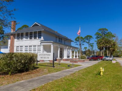 The Enterprise Museum - built in an old schoolhouse