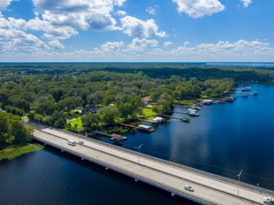 William Bartram Scenic & Historic Highway aerial view