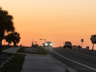Anna Maria Island Bridge sunrise