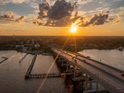 Cassen Park sunset