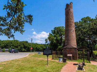Chimney Park beside the byway