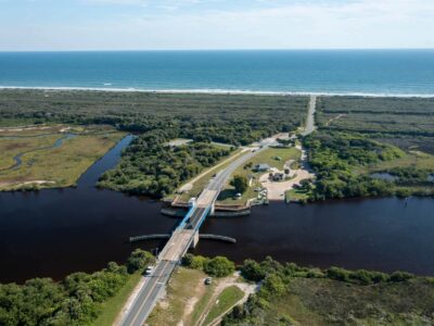 Highbridge Road toward the Atlantic