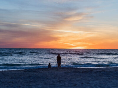 Manatee Beach sunset