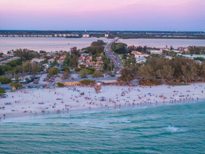 Manatee Beach twilight