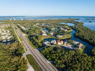 Palma Sola Scenic Byway aerial