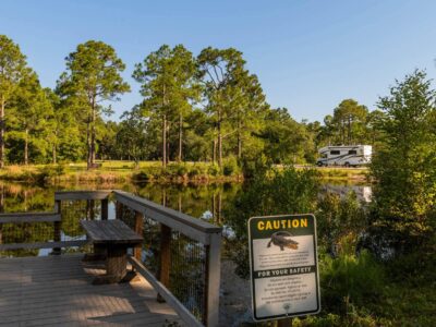 Topsail Preserve State Park camper
