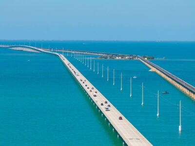 7-Mile Bridge aerial