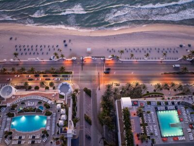 Las Olas at dawn