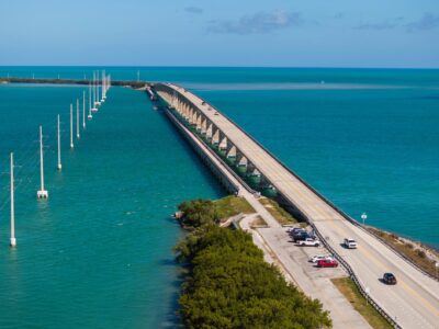 Pulloff on 7-Mile Bridge