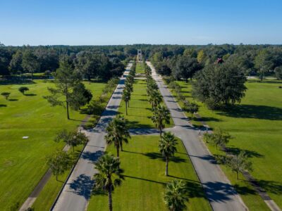 Penney Retirement Community entrance road