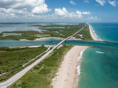 The byway crosses Sebastian Inlet